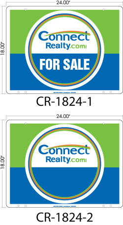 18" x 24" Aluminum Sign Panel (#CR-1824A4)