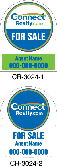 30� x 24� Aluminum Dome Sign Panel (#CR-DOMEA)