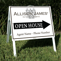 Allison James Estates & Homes Realtor Signs Directional Signs