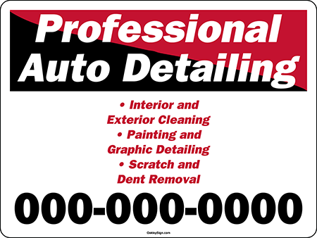 magnetic-signs Realtor Signs Car Detailing