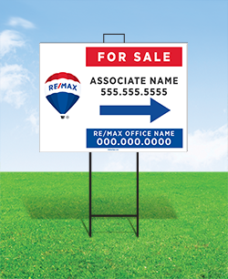 REMAX Realtor Signs Directional Signs