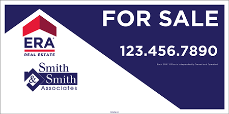  for Sale Banner Sign, Real Estate Sign Yellow with