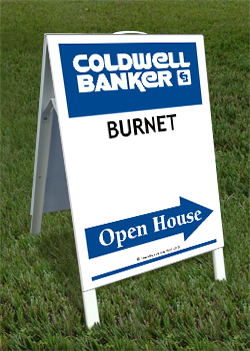 Coldwell Banker Burnet Realtor Signs 24 X 18 Poly Open House Tent Unit ...